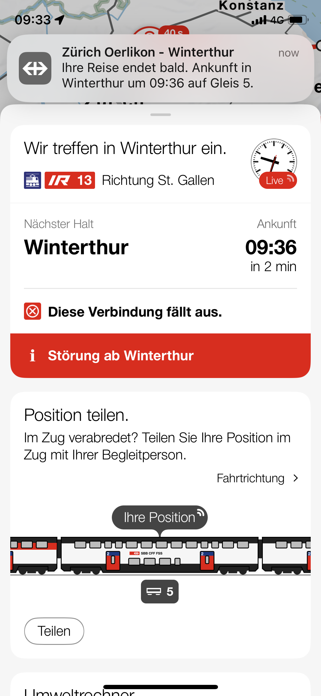 Fast in Winterthur.